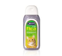 Johnsons Veterinary Cat Flea Cleansing Shampoo 125Ml - Pack Of 6