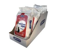 Johnsons Veterinary Clean N Safe Pet Eye & Ear Wipes Multicoloured (One Size)