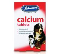 Johnsons Veterinary Dog & Cat Calcium & Vitamin D 40 Tablets