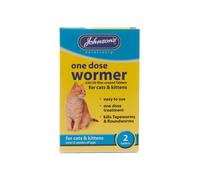 Johnsons Veterinary One Dose Wormer 2 Tablets - Pack Of 6