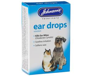 Johnsons Veterinary Products Ear Drops, clear,15 ml (Pack of 1) | High