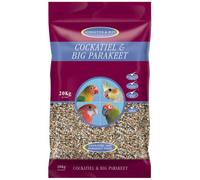 Johnston and Jeff Johnston & Jeff Cockatiel And Big Parakeet Seed - 10Kg