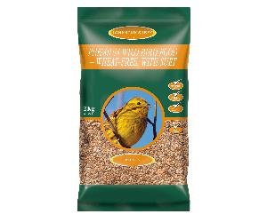 Johnston and Jeff Premium Wheat Free with Suet Wild Bird Food - 2kg