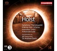 Johnston/Davis - Gustav Holst: A Winter Idyll, Symphony in F, Op. 8, 'The Cotswolds', Indra, Op. 13, Invocation, Op. 19, A Moorside Suite