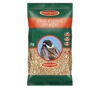 Johnston & Jeff 2kg High Energy No Mess - No Grow Premium Wild Bird Food Wildlife Seed