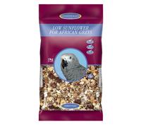 Johnston & Jeff Low Sunflower Bird Seed 2kg - African Grey & Mixed Par