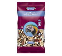 Johnston & Jeff Premium Fruit Parrot Seed 2kg - Mixed Aviary Blend, 22 Ingredients, Fruits, Nuts & Veg