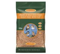 Johnston & Jeff Premium Wild Bird Food, Wheat Free with Suet 20 kg