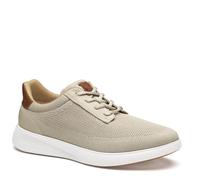 Johnston & Murphy Ackerson Knit Plain Toe, Beige Knit, 10.5