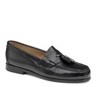 Johnston & Murphy Hayes Tassel Loafer, Black, 10