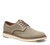 Johnston & Murphy Men's Hodges Knit Wingtip Shoe, Taupe Knit, 10.5