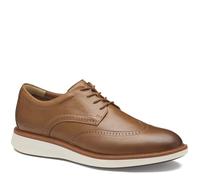 Johnston & Murphy Men's Xc+ Parker Wingtip Oxford, Tan Waterproof Full Grain Leather, 7 UK