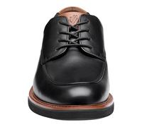 Johnston & Murphy Tyson Moc Toe, Black Full Grain, 9