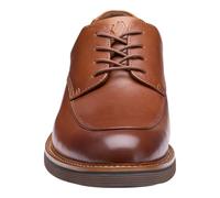 Johnston & Murphy Tyson Moc Toe, Tan Full Grain, 10.5