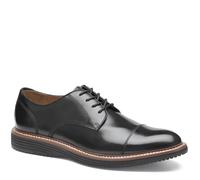 Johnston & Murphy Upton Cap Toe Shoes, Black, 7 UK