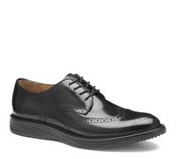 Johnston & Murphy Upton Wingtip Shoes, Black, 6 UK