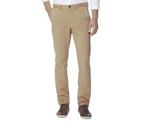 Johnston & Murphy Washed Chinos - beige - 40W x 30L
