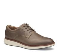 Johnston & Murphy Xc4 Parker Plain Toe, Stone Oiled Waterproof Full Grain, 10.5