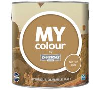 Johnstone My Colour Durable Matt Paint 2.5L - Tan Your Hide