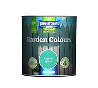 Johnstone’s - Garden Colours - Lagoon Splash - Exterior Wood Paint - Fade Resistant - Suitable for Garden Furniture Outdoors - Fence Paint - Dry in 2 hours - 12m2 Coverage per Litre - 1L