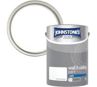 Johnstone's Wall & Ceiling Matt - Brilliant White 5 Liter