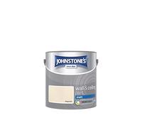 Johnstone's Matt Emulsion Paint, 2.5L, Magnolia
