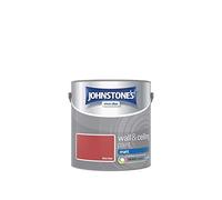 Johnstones Matt Emulsion Paint - Rich Red / 2.5l
