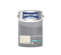 Johnstone's Wall & Ceiling Soft Sheen 5L Antique Cream