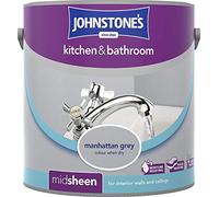 Johnstone's Bathroom Midsheen 2.5L Manhattan Grey