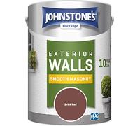 Johnstone's 307117 Weatherguard Smooth Masonry Brick Red, 5 L