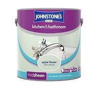 Johnstone's 308799 Kitchen and Bathroom Emulsion Paint, Apple Flower, 2.5 Litre