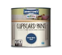 Johnstone's 431003 Cupboard Paint Deep Blue Gulf 7