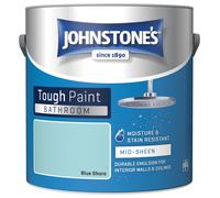 Johnstone's Bathroom Mid Sheen Paint 2.5L - Blue Shore