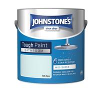 Johnstone's Bathroom Mid-Sheen Tough Paint Silk Spa - 2.5L
