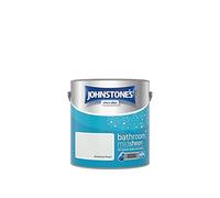 Johnstone's - Bathroom Paint - Botanical Pearl - Mid Sheen Finish - Stain Blocker Paint - Use in Moist & Damp Areas - Low Odour - Dry in 1-2 Hours- 12m2 Coverage per Litre - 2.5L