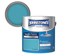 Johnstone's Bathroom Mid Sheen Finish Emulsion Paint, 2.5 Litre, Island Breeze