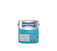 Johnstone's Bathroom Mid Sheen Finish Emulsion Paint, 2.5 Litre, Manhattan Grey