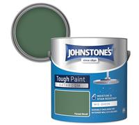 Johnstone's - Bathroom Wall & Ceiling Paint - Forest Stroll - 2.5L | Mid Sheen Finish, High Condensation Walls & Ceilings, Moisture & Stain Resistant, 1-2 Hour Dry Time, 30m2 Coverage Per Tin