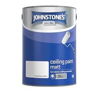 Johnstone's Ceiling Paint - Brilliant White - 5L