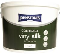 Johnstone's Contract Vinyl Silk 10L Magnolia (649451)