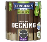 Johnstone's - Decking Woodstain - Black Oak - 2.5L