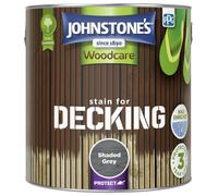 Johnstone's - Decking Woodstain - Shaded Grey - 2.5L