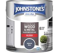 Johnstone's Exterior Hardwearing Gloss - Admiral Blue 2.5L