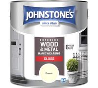 Johnstone's Exterior Hardwearing Gloss - Cream 2.5L