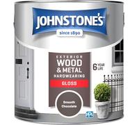 Johnstone's Exterior Hardwearing Gloss Paint Chocolate- 2.5L