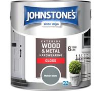 Johnstone's Exterior Hardwearing Gloss Paint Moher Slate- 2.5L