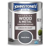 Johnstone's Exterior Hardwearing Undercoat Dark Grey - 750Ml