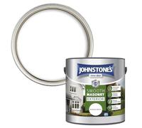 Johnstone's - Exterior Smooth Masonry Paint - Brilliant White - 2.5L