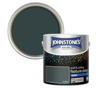 Johnstone's Feature Colours Paint, Ivy Sky, Matt Finish, 35m2 Coverage per Tin,