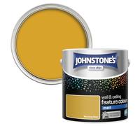 Johnstone's Feature Colours Paint, Warming Rays, Matt Finish, 35m2 Coverage per Tin, 2.5L